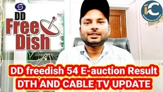DD freedish 54 E-auction Result DTH AND CABLE TV UPDATE.