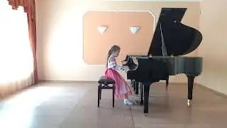 Lada Pozhilenko, student of Sumy Children's Music School No. 4, Ukraine