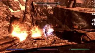 Skyrim Boss Showcase: Loki (Colorful Magic Mod)