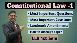 Constitutional law -1 llb 1st sem