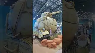 Life-Sized Sand Land Tank 104 in Animangaki Fair #sandland #tank #anime