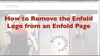 How to Remove the Enfold Logo from an Enfold Web Page