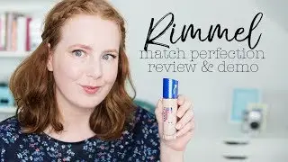 Rimmel Match Perfection Foundation in 010 Light Porcelain: Review and Demo