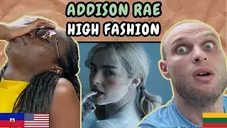 REACTION TO Addison Rae - High Fashion (Music Video) | FIRST TIME HEARING