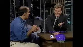 Thane Maynard on Late Night December 19, 1997