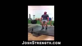 Dan Kyser 675 x 3 Reps Deadlift