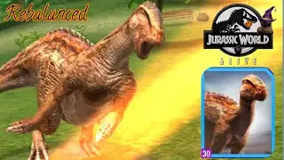 TENONTOSAURUS Rebalanced | New Jurassic World Alive 3.2 Update