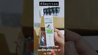 Smytten 10 free samples unboxing/ #smytten/#mcaffeine/#mamaearth /#viral/ #shorts