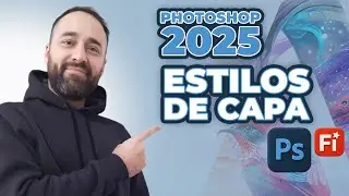 Estilos de capa (Layer Styles), efectos aplicables en texto, pixel y vector