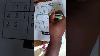 Cocotazo jugando zuduko