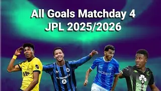 All Goals Matchday 4 - Jupiler Pro League 2025/2026