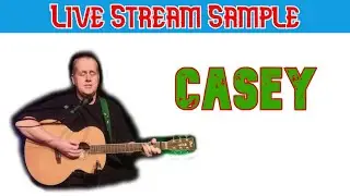 Christy Moore- Casey - Live stream sample #11