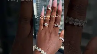 Sometimes less is more ✨&hellip; Very Demure! #promisering #giftsforher #engagementring #sterlingsilverring