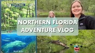 Kayaking at Ichetucknee Springs State Park - Northern Florida Adventure Day Vlog!