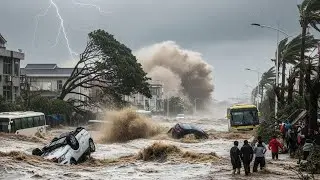 Typhoon Matmo Slams Southern China | Massive Floods, Evacuations, and Destruction Caught on Camera