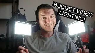 Budget YouTube & Streaming Lights! Neewer 2 Pack Dimmable 5600K USB LED | Unboxing & Review