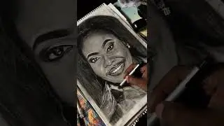 After 95 hours of work, ✅ #charcoal #art #charcoalart #portrait #charcoalpotrait #drawing