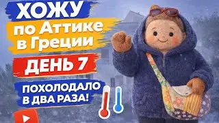 Аттика, южная Греция, хожу - мерзну... температура упала утром с 14 градусов до 7. Солнечно! 