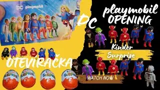 Playmobil DC Kinder Surprise Unboxing Asmr 🤩