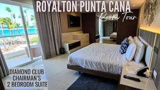 Royalton Punta Cana | Diamond Club CHAIRMAN&rsquo;S TWO BEDROOM SUITE ROOM TOUR | Dominican Republic
