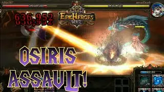 🔥OSIRIS ASSAULT!🔥 Athju587 Vs nevarDeath - EPIC PLAYER FIGHTS! - Epic Heroes War Gameplay