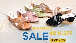 40% off sandal ladies summer collection 2023|easy step shoes|