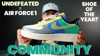 NEW UNDEFEATED AIR FORCE 1! DETAILED LOOK! SNEAKER OF THE YEAR? #undefeated #nike #airforce1