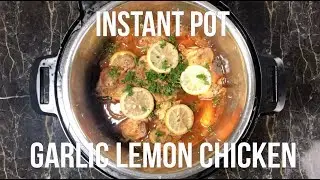 Instant Pot Garlic Lemon Chicken (Healthy | Delicious | Keto)