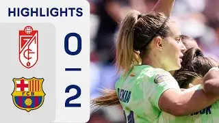 GRANADA CF 0 - 2 FC BARCELONA | RESUMEN LIGA F