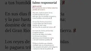 SE POSTRARÁN ANTE TI SEÑOR TODOS LOS PUEBLOS DE LA TIERRA