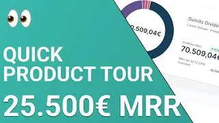 A Quick Product Tour | 25.500&euro; MRR | Building Parqet
