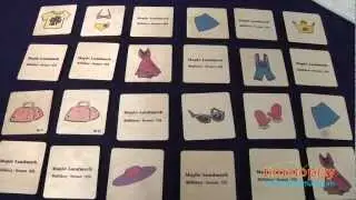 Dress Up Memory Tile Game from Maple Landmark