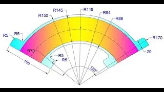 SolidWorks 2D excersise 190
