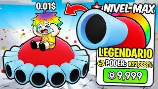 Gasté $100,000 y Pasé de NOOB a HACKER siendo UN TANQUE (ROBLOX GAME OF TANKS)
