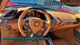 ZFF79ALA5G0214993 Ferrari All Models 2016