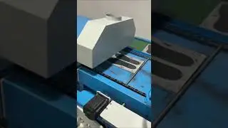 A amazing production line for soft rubber shoes sole