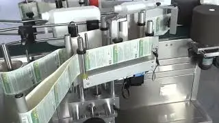 5L Double Sides Labeling Machine/ Front & Back Labeler for 5L Bottles
