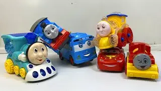 Satisfying with Unboxing HABA Transport Vehicles Thomas Train Ambulance Fire Truck Rescue | ASMR