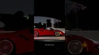 Ferrari 488 Pista Night Run | Pure Sound