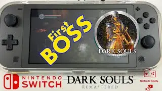 Dark Souls Remastered Boss fight! Nintendo Switch Lite gameplay 4k