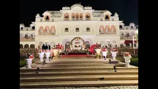 Jaibagh Palace Jaipur | varmala concept  | Dream Day Wedding Planner #jaibaghpalace #wedding