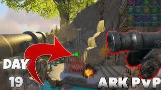 On raid une ENORME base au canon ? S3 EP19 ARK PVP
