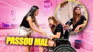 MINHA AMIGA PASSOU MAL E FOI PARAR NO HOSPITAL ft. Le Azevedo