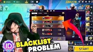 ID BLACK LIST PROBLEM || THIS TEAM CONTAINS SUSPICIOUS PLYER(S ) PROBLEM || FREE FIRE 🔥#rbglive