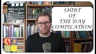 BookTubeAThon 2017 Shirt of the Day Compilation Alffbooks [CC]