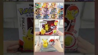 110 - Boneco Brinquedo Articulado Pikachu Pok&eacute;mon Pok&eacute;bola PokeBall
