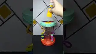 yellow owl 💛 shape sorter & cocomelon toy