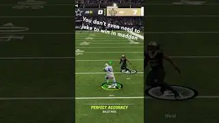 Hard cuts are WAY better than juking in madden #madden23 #maddenclip #jukes #nfl