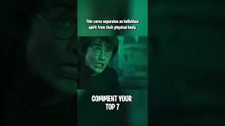 Top 7 MOST POWERFUL spells in Harry Potter!? #shorts