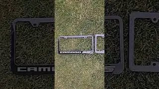 New license plate frame install #camaro #automobile #chevy #fast #cartok #lt1  #nitrous #cammed